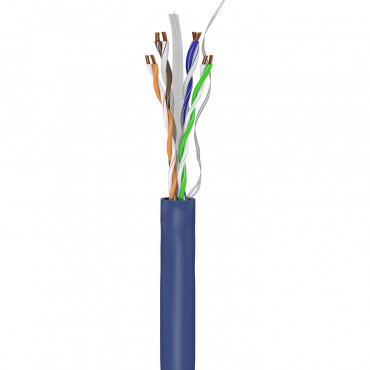 Goobay | CAT 6A Network Cable, U/UTP, 50 m | 96092 | S/FTP | Blue