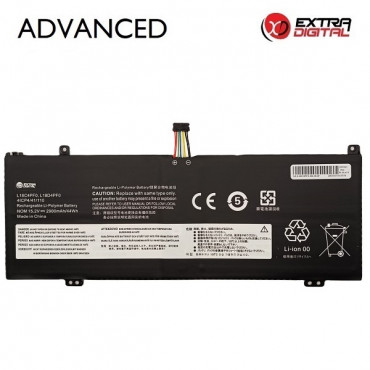 Nešiojamo kompiuterio baterija LENOVO L18C4PF0, L18D4PF0, 2900mAh, Extra Digital Advanced