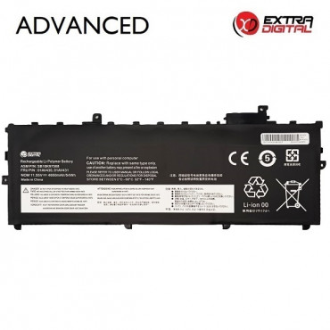 Nešiojamo kompiuterio baterija LENOVO 01AV430, 4650mAh, Extra Digital Advanced
