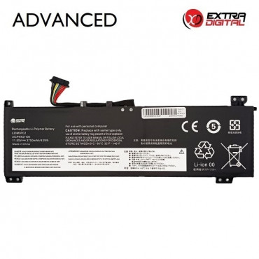 Nešiojamo kompiuterio baterija LENOVO L20M3PC2, 3750mAh, Extra Digital Advanced