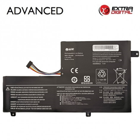 Nešiojamo kompiuterio baterija LENOVO L15L3PB1, 3600mAh, Extra Digital Advanced