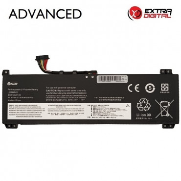 Nešiojamo kompiuterio baterija LENOVO L21M4PC0, 3750mAh, Extra Digital Advanced
