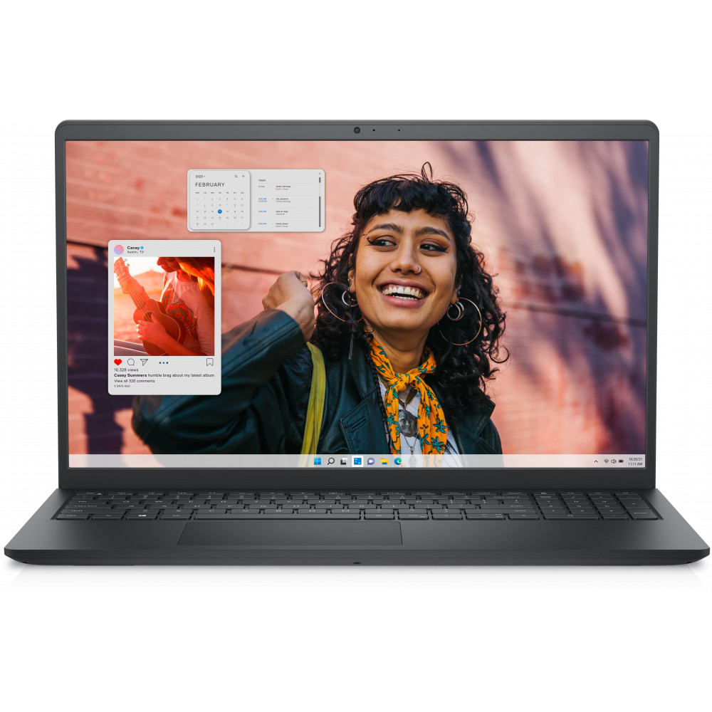 Dell Inspiron 15 3530 | Black | 15.6 " | WVA | FHD | 1920 x 1080 pixels | Anti-glare | Intel Core i5 | i5-1334U | 8 GB | DDR4 | 