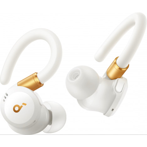 Anker Soundcore | Earbuds with Hook | Sport X20 | Bluetooth | ANC | White/Gold