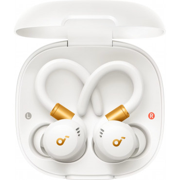 Anker Soundcore | Earbuds with Hook | Sport X20 | Bluetooth | ANC | White/Gold