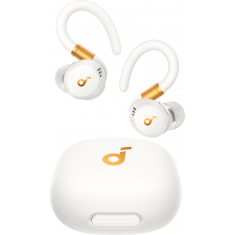 Anker Soundcore | Earbuds with Hook | Sport X20 | Bluetooth | ANC | White/Gold