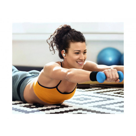 Anker Soundcore | Earbuds with Hook | Sport X20 | Bluetooth | ANC | White/Gold