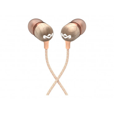 Marley Wired Earbuds | Smile Jamaica | Built-in microphone | USB Type-C | Copper