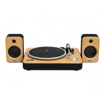 Marley Turntable With Speakers | Stir It Up Wireless 2+ | Bluetooth In/Out