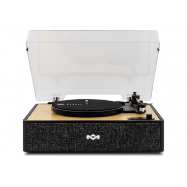Marley Turntable with Built-In Stereo Speakers | Rise Up | Bluetooth In/Out