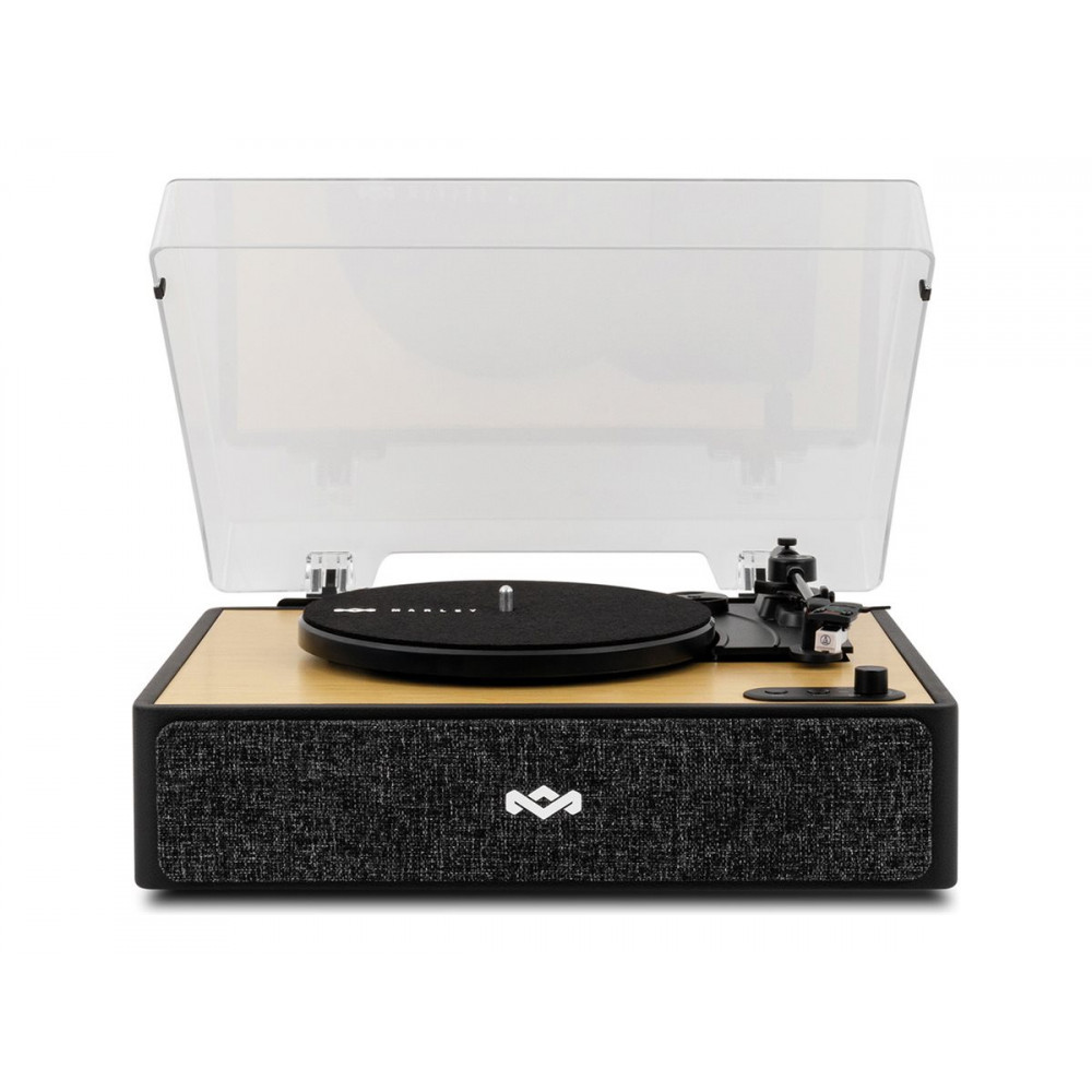 Marley Turntable with Built-In Stereo Speakers | Rise Up | Bluetooth In/Out