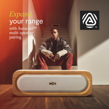 Marley Speaker | Get Together 3 | Bluetooth | Signature Black | Wireless connection