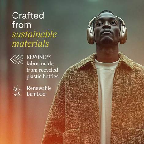 Marley Headphones | Positive Vibration Rebel | Bluetooth | ANC | Signature Black