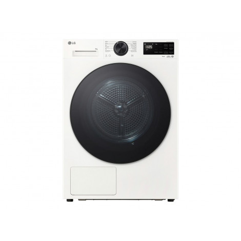 LG Dryer Machine with Heat Pump | RHX5009TWB | Energy efficiency class B | Front loading | 9 kg | LED | Depth 66 cm | Wi-Fi | Wh