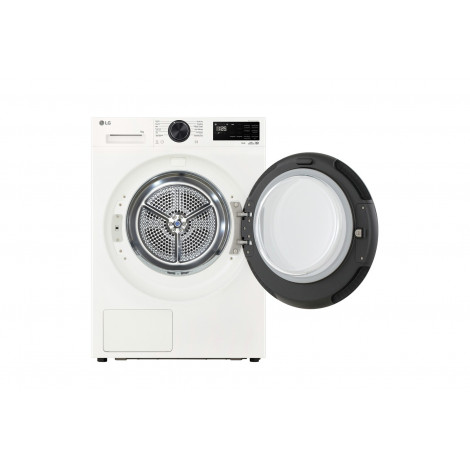 LG Dryer Machine with Heat Pump | RHX5009TWB | Energy efficiency class B | Front loading | 9 kg | LED | Depth 66 cm | Wi-Fi | Wh