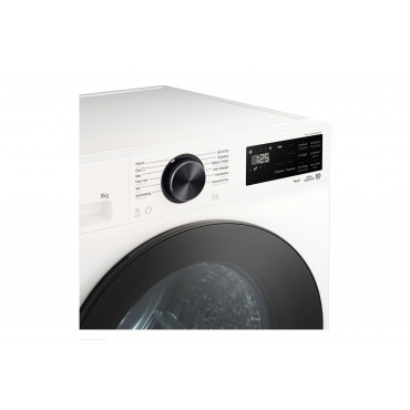 LG Dryer Machine with Heat Pump | RHX5009TWB | Energy efficiency class B | Front loading | 9 kg | LED | Depth 66 cm | Wi-Fi | Wh
