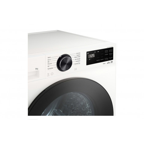 LG Dryer Machine with Heat Pump | RHX5009TWB | Energy efficiency class B | Front loading | 9 kg | LED | Depth 66 cm | Wi-Fi | Wh