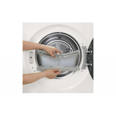 LG Dryer Machine with Heat Pump | RHX5009TWB | Energy efficiency class B | Front loading | 9 kg | LED | Depth 66 cm | Wi-Fi | Wh