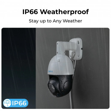 Reolink Smart 4K PoE Security Camera with 16X Optical Zoom | P850 | PTZ | 5.3-86mm | H.265/H.264 | Micro SD, Max. 256 GB