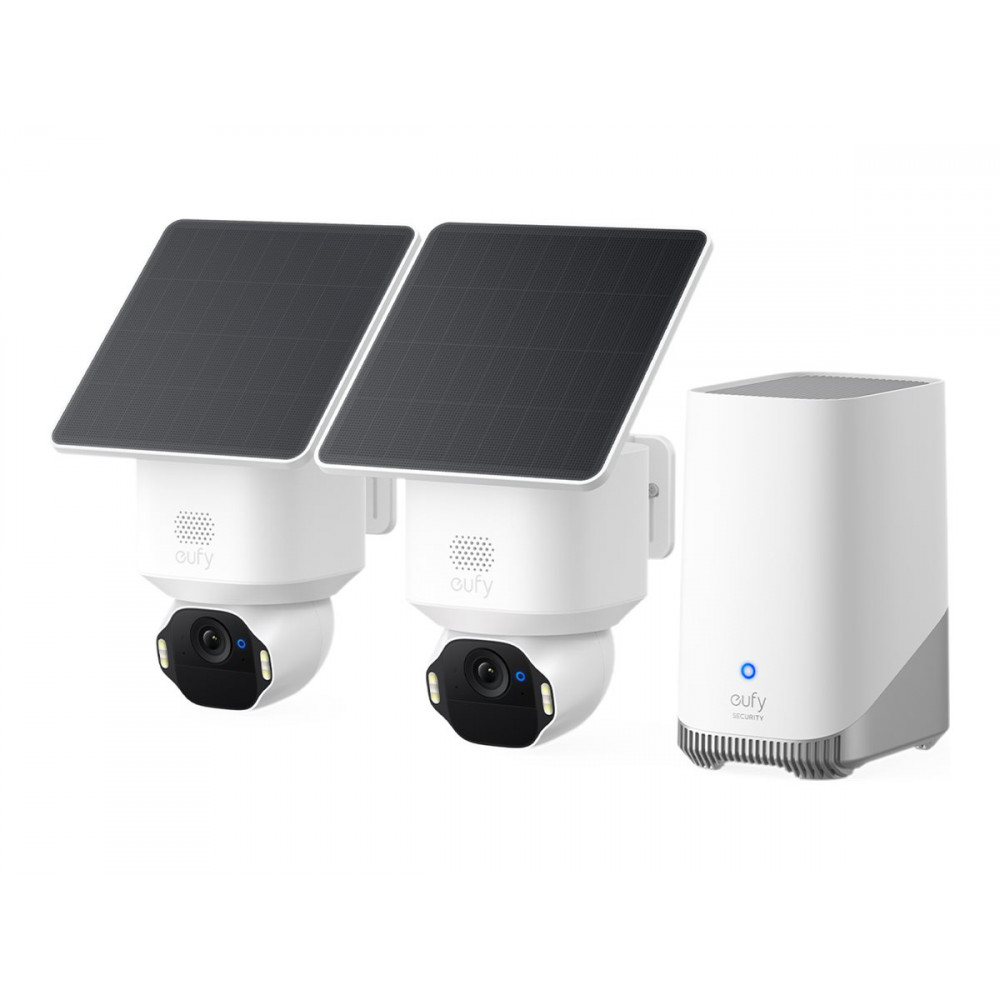 Anker Eufy SoloCam E42 2-Cam Kit (HomeBase 3) | 8 MP | F/1.6 | IP65 | Micro SD, Max. 128 GB