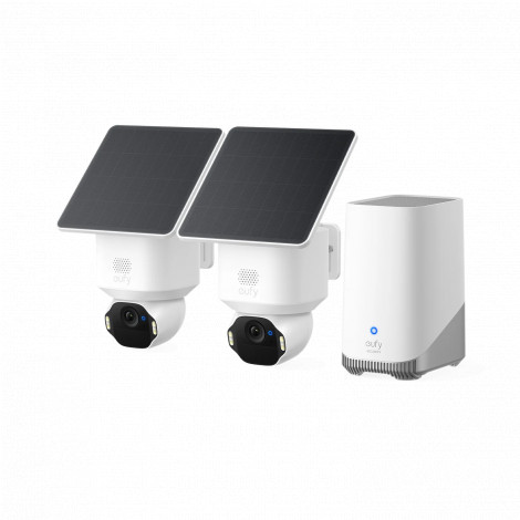 Anker Eufy SoloCam E42 2-Cam Kit (HomeBase 3) | 8 MP | F/1.6 | IP65 | Micro SD, Max. 128 GB