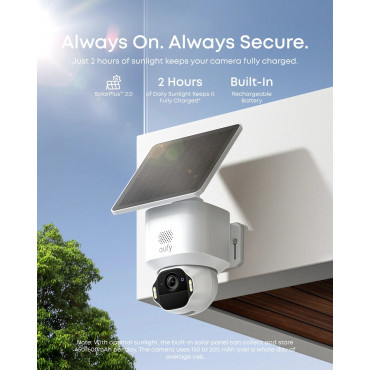 Anker Eufy SoloCam E42 2-Cam Kit (HomeBase 3) | 8 MP | F/1.6 | IP65 | Micro SD, Max. 128 GB