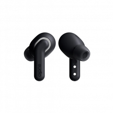 Sudio Earbuds | E4 Pro | Bluetooth | In-ear | Microphone | Midnight Black | Noise canceling | Noise reduction | Wireless
