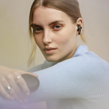 Sudio Earbuds | E4 Pro | Bluetooth | In-ear | Microphone | Midnight Black | Noise canceling | Noise reduction | Wireless