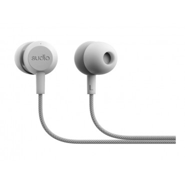 Sudio Earbuds | V3 | USB-C | In-ear | Microphone | Grey White