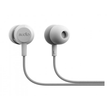 Sudio Earbuds | V3 | USB-C | In-ear | Microphone | Grey White