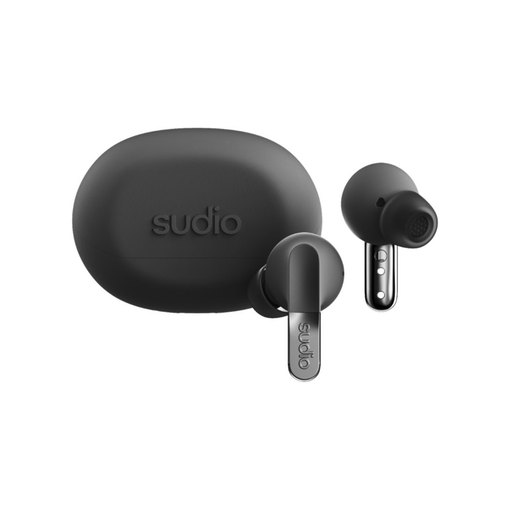 Sudio Earbuds | N3 Pro | Bluetooth | In-ear | Microphone | Titanium Black | Noise canceling | Wireless