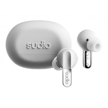 Sudio Earbuds | N3 Pro | Bluetooth | In-ear | Microphone | Chrome White | Noise canceling | Wireless