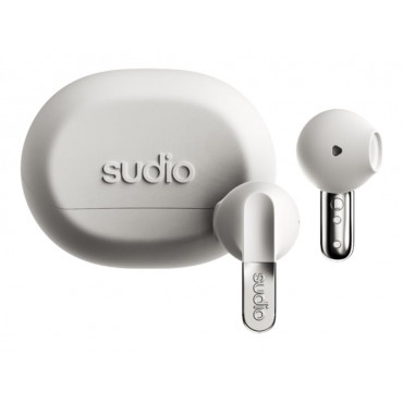 Sudio Earbuds | N3 | Bluetooth | On-ear | Microphone | Milky White | Wireless