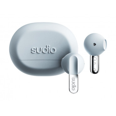 Sudio Earbuds | N3 | Bluetooth | On-ear | Microphone | Misty Blue | Wireless
