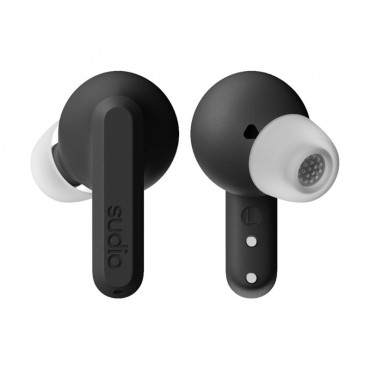 Sudio Earbuds | A3 Pro | Bluetooth | In-ear | Microphone | Cloudy Black | Noise canceling | Wireless