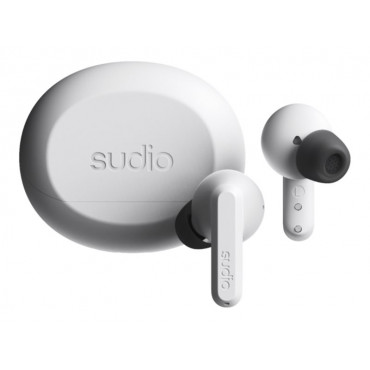 Sudio Earbuds | A3 Pro | Bluetooth | In-ear | Microphone | Fog White | Noise canceling | Wireless