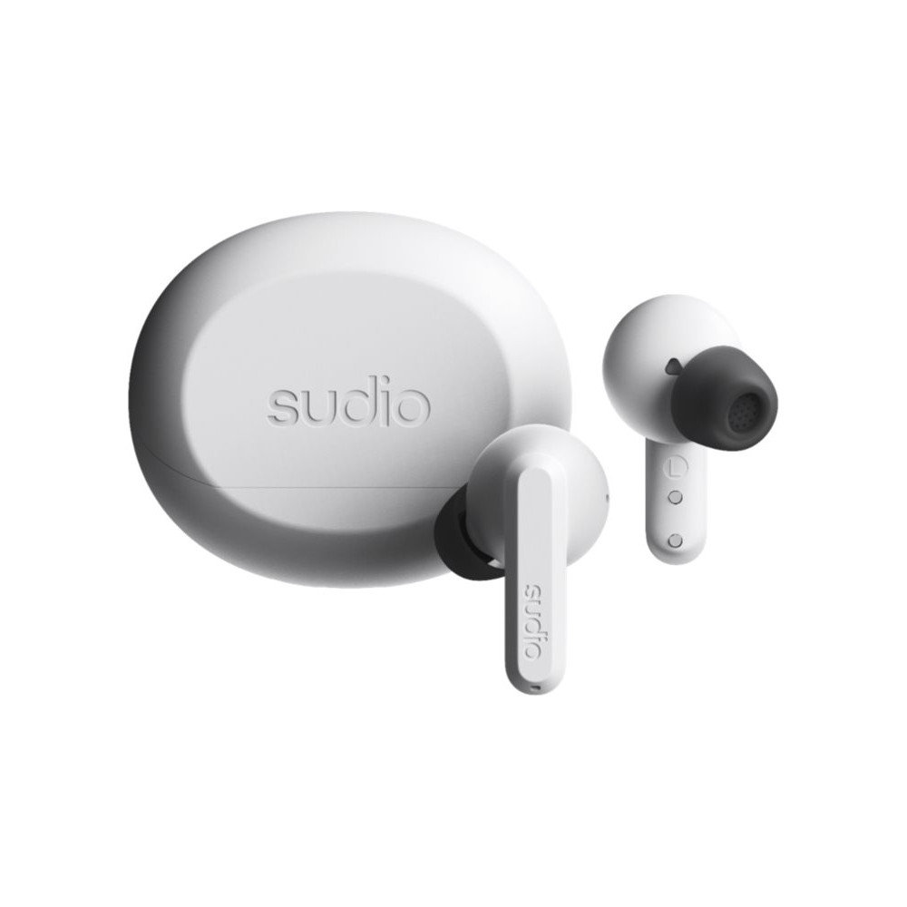 Sudio Earbuds | A3 Pro | Bluetooth | In-ear | Microphone | Fog White | Noise canceling | Wireless