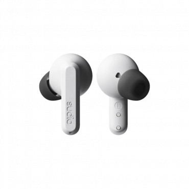 Sudio Earbuds | A3 Pro | Bluetooth | In-ear | Microphone | Fog White | Noise canceling | Wireless