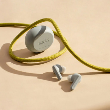 Sudio Earbuds | A3 Pro | Bluetooth | In-ear | Microphone | Powder Blue | Noise canceling | Wireless