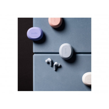 Sudio Earbuds | A3 Pro | Bluetooth | In-ear | Microphone | Powder Blue | Noise canceling | Wireless