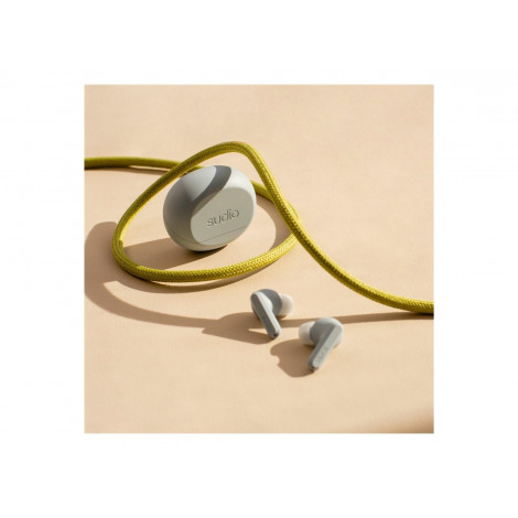 Sudio Earbuds | A3 Pro | Bluetooth | In-ear | Microphone | Powder Blue | Noise canceling | Wireless