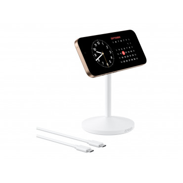 Anker MagGo Wireless Charger Single Stand White