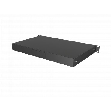 Lanberg AK-2002-B | 19" Drawer 1U, max load capacity up to 30 kg assembly | 48.26 x 27 x 4.4 cm | Black