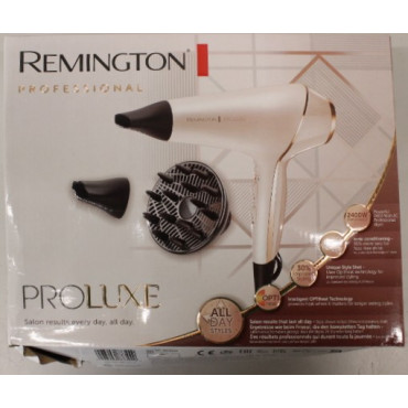 SALE OUT. Remington AC9140 ProLuxe Hair Dryer, White/Gold/Black | Remington Hair dryer | ProLuxe AC9140 | 2400 W | Number of tem