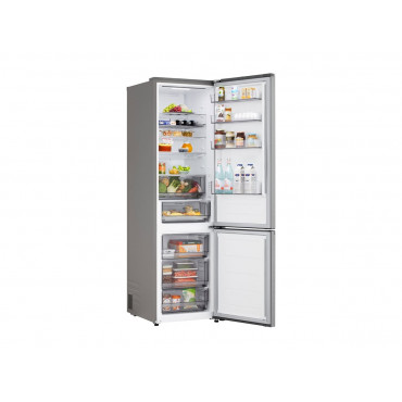 LG GBBS312CPY Refrigerator, C, Free-standing, Combi, Height 1.86 m, Net fridge 220 L, Net freezer 113 L,Stainless Steel | LG