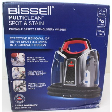 SALE OUT. Bissell | MultiClean Spot & Stain SpotCleaner Vacuum Cleaner | 4720M | Handheld | 330 W | Black/Red | Warranty 24 mont