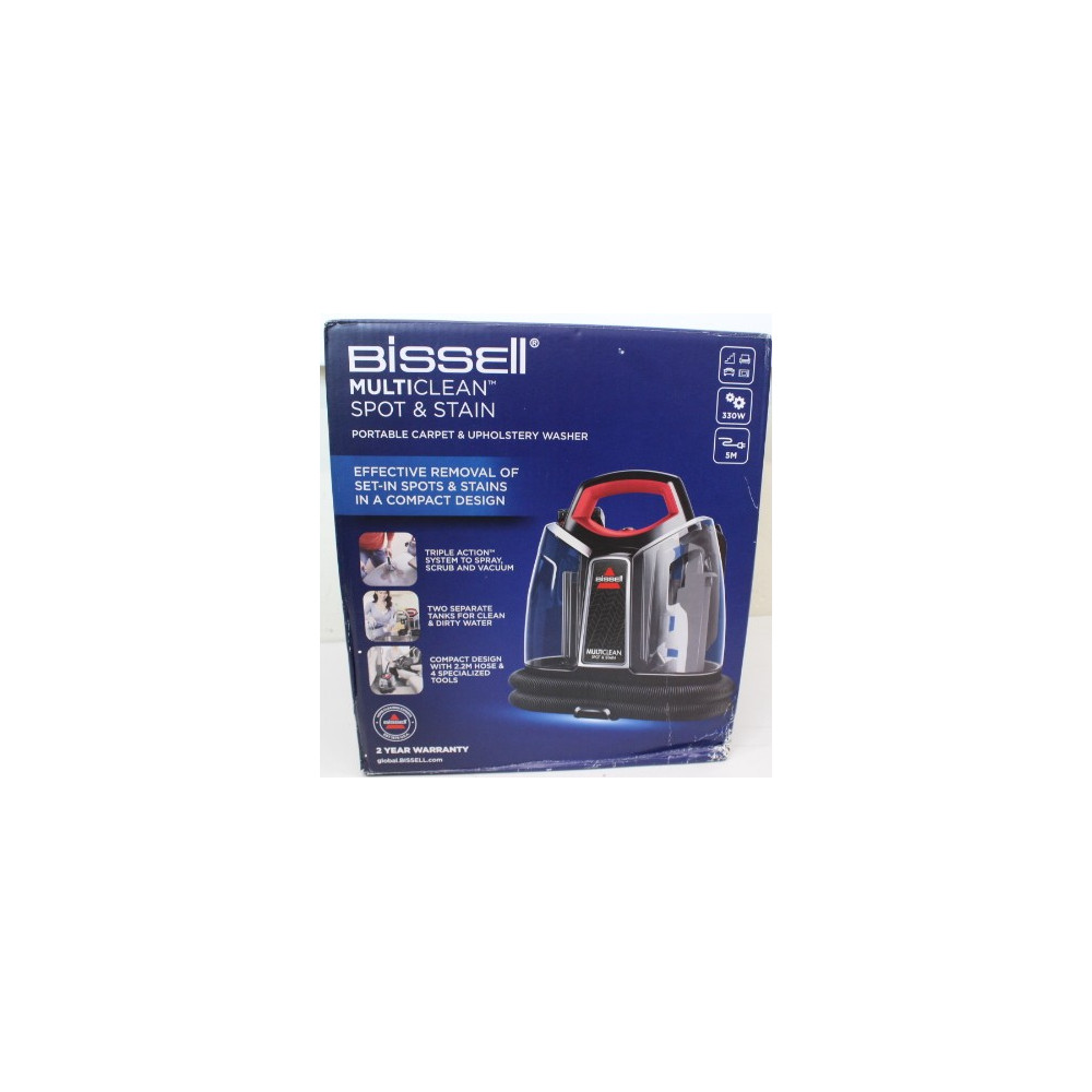 SALE OUT. Bissell | MultiClean Spot & Stain SpotCleaner Vacuum Cleaner | 4720M | Handheld | 330 W | Black/Red | Warranty 24 mont