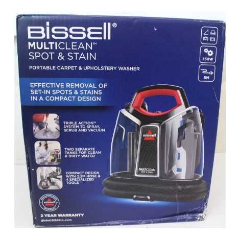 SALE OUT. Bissell | MultiClean Spot & Stain SpotCleaner Vacuum Cleaner | 4720M | Handheld | 330 W | Black/Red | Warranty 24 mont
