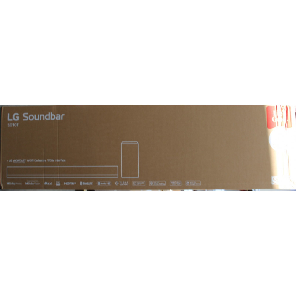 SALE OUT. LG Soundbar SG10TY for TV with Dolby Atmos 3.1 Channel | LG | Soundbar Sound System with Dolby Atmos and 3.1 Channels 