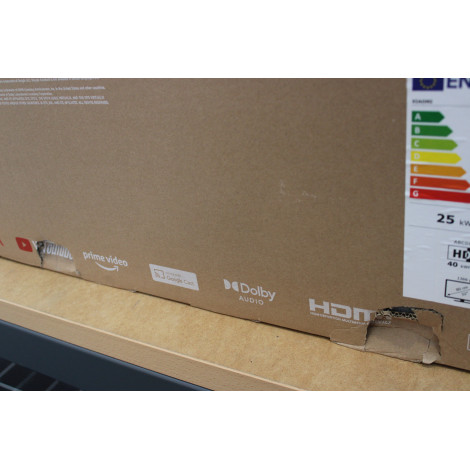 SALE OUT. | Xiaomi QLED TV A Pro 2026 | 32" | Smart TV | Google TV | HD | Dark Gray | DAMAGED PACKAGING, CRACKED BODY (BACKSIDE,